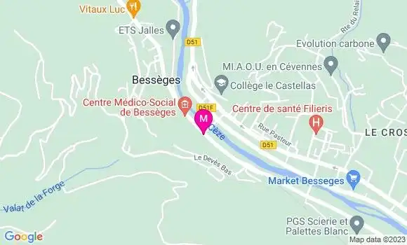 Localisation Restaurant  La Casa
