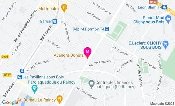 Localisation Restaurant  Ayandra Donuts