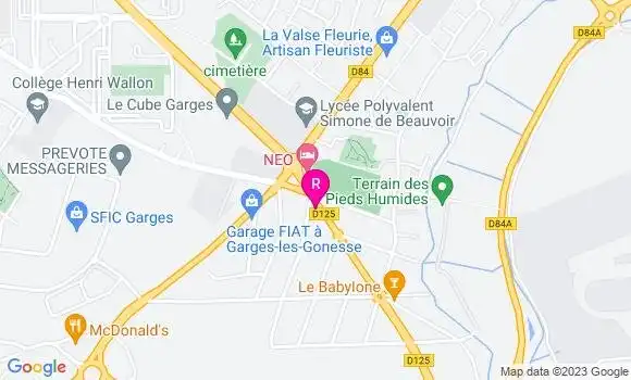 Localisation Restaurant  Nuage Food