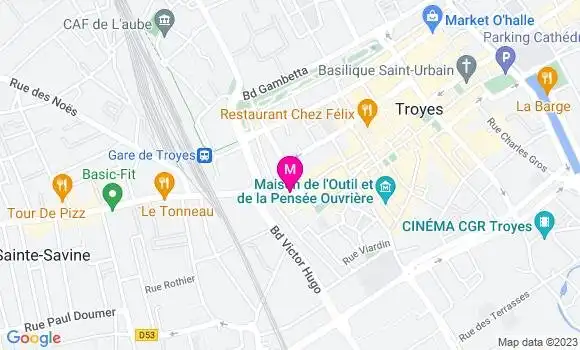 Localisation Restaurant  Saveurs d