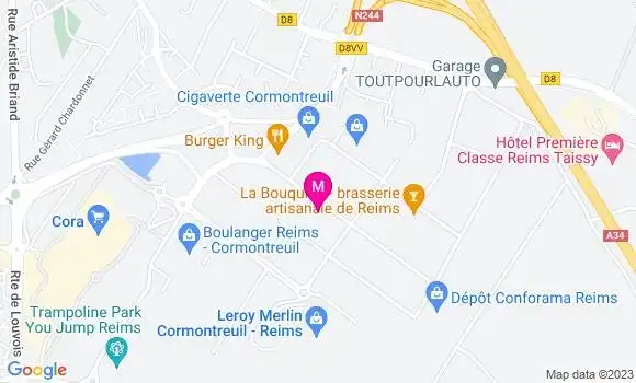 Localisation Restaurant  Pizza 51