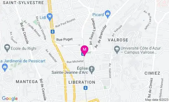 Localisation Restaurant Bar Le 115