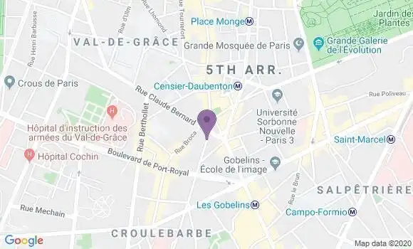 Localisation Restaurant  La Forge