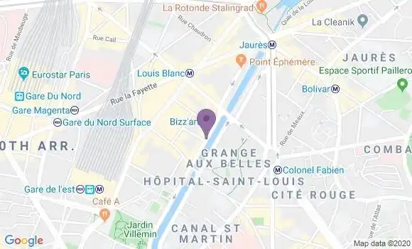 Localisation Restaurant  Le Chaland