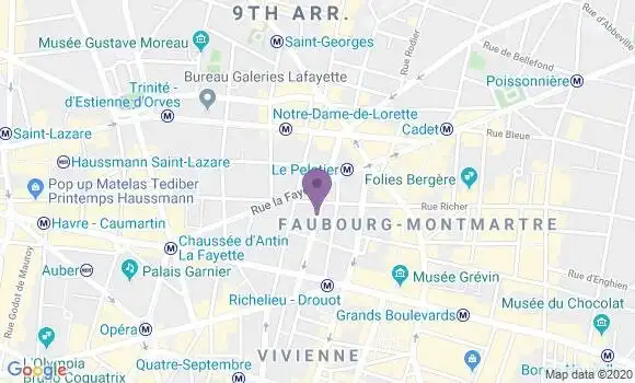 Localisation Restaurant  Le Chenin