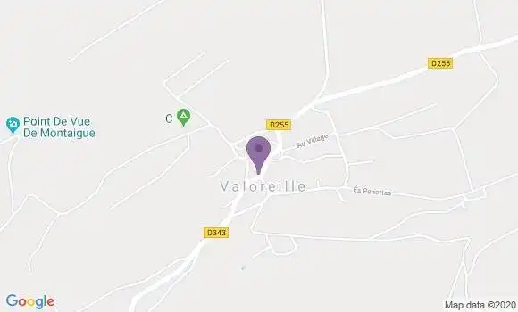 Localisation Auberge de Moricemaison