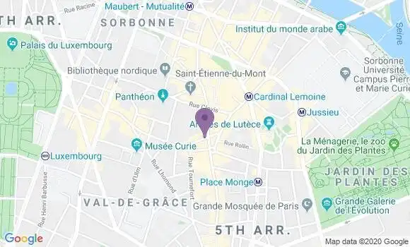 Localisation Restaurant  Le Volcan