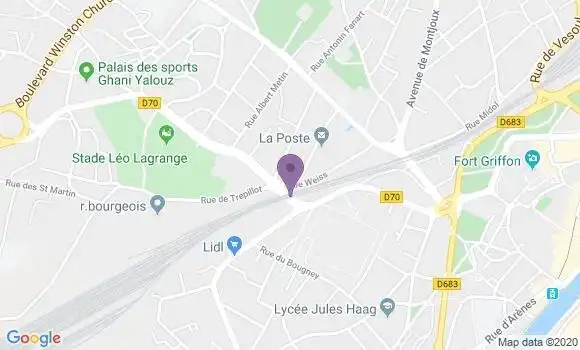 Localisation Restaurant  La Gibelotte
