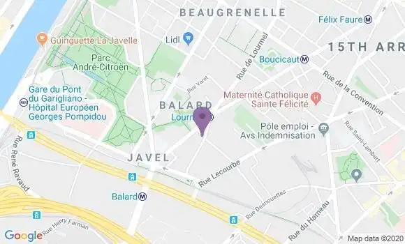 Localisation Restaurant  L