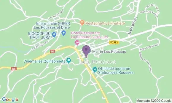 Localisation Restaurant  Le Refuge