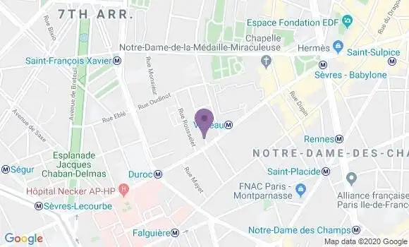 Localisation Restaurant  Chez Germaine
