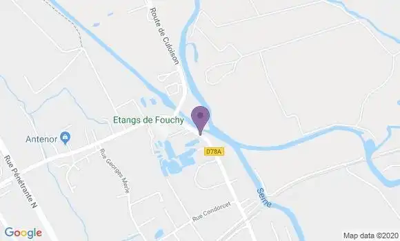 Localisation Restaurant des Terrasses