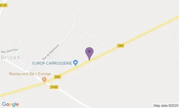 Localisation Restaurant  L