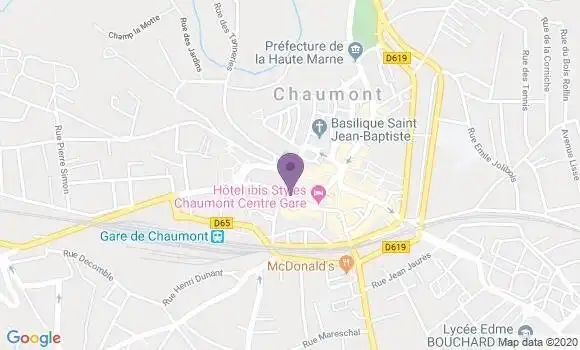 Localisation Restaurant  Le Jardin