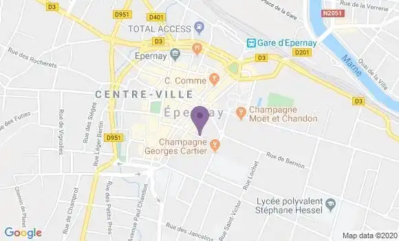 Localisation Restaurant  La Pomme d