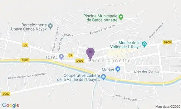 Localisation Restaurant  L