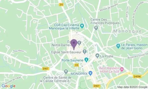 Localisation Restaurant  La Palice