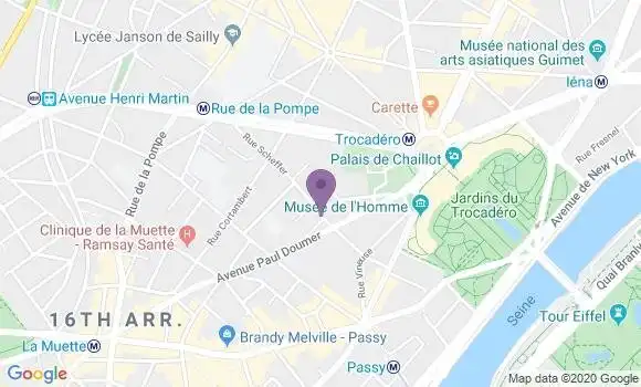 Localisation Restaurant  Le Scheffer