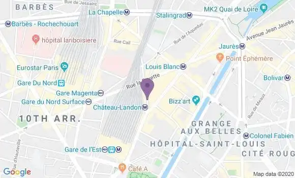 Localisation Restaurant  L