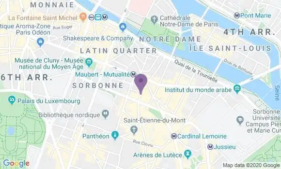 Localisation Restaurant  Louis Vins