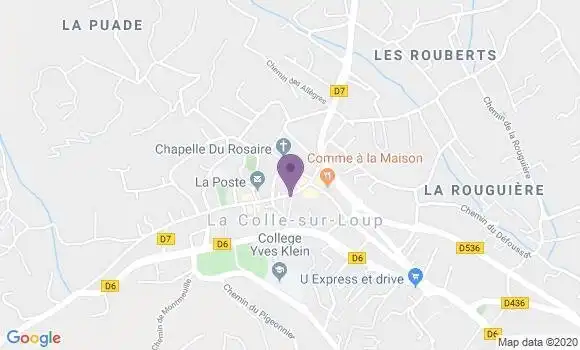 Localisation Restaurant  Le Clémenceau