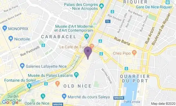 Localisation Restaurant  L