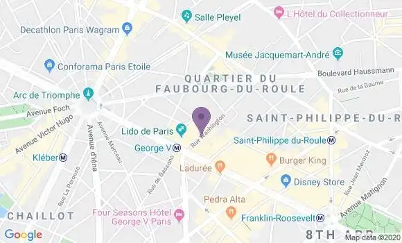 Localisation Restaurant  Mille Lire