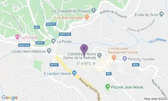 Localisation Restaurant  La Farigoule