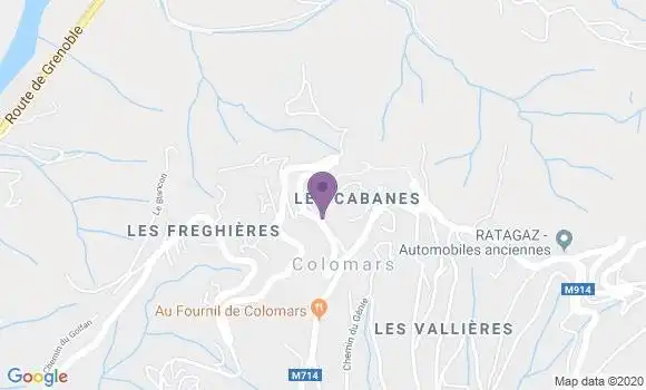 Localisation Restaurant  L