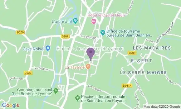 Localisation La Taverne