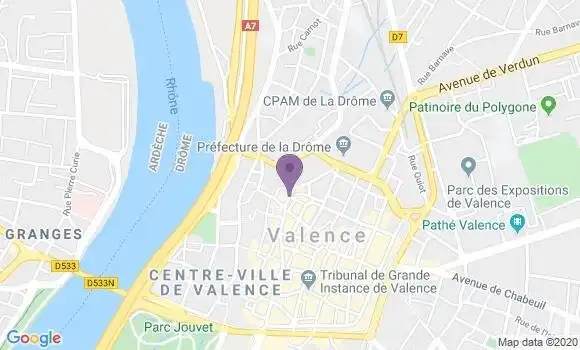 Localisation Restaurant  L