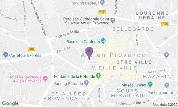 Localisation Restaurant  L