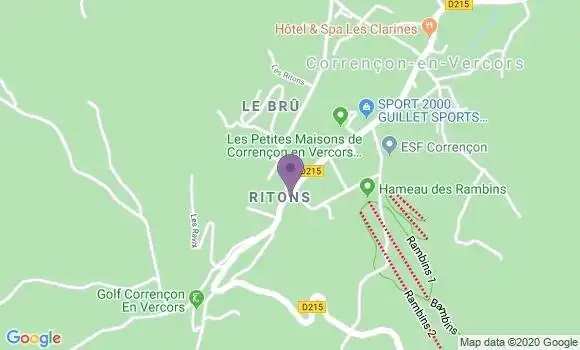 Localisation Restaurant  Aux 2 Soeurs