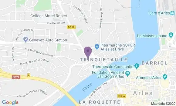 Localisation Pizzeria Chez Robert