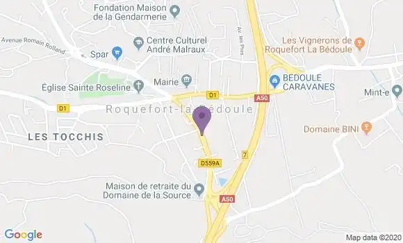 Localisation Restaurant Asiatique Soleil d