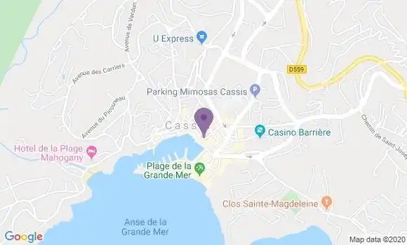 Localisation Restaurant  La Defonce