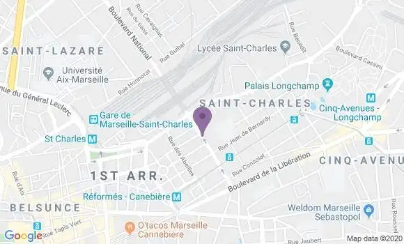 Localisation Restaurant  La Détente