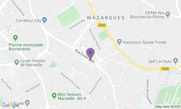Localisation Restaurant  Le Jardin