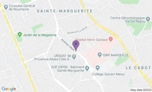 Localisation Restaurant  Le Viton