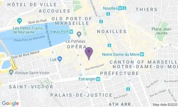 Localisation Le Café Lulli