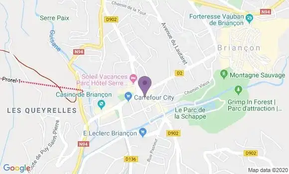 Localisation Restaurant  L