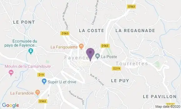 Localisation Restaurant  L