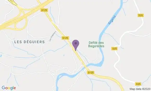 Localisation Restaurant  Mas Saint Donat