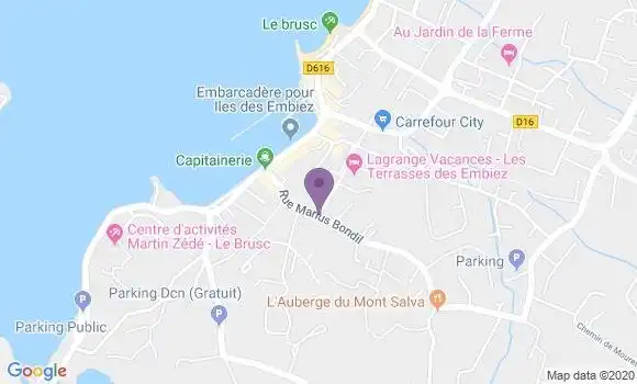 Localisation Restaurant  Lou Figuier