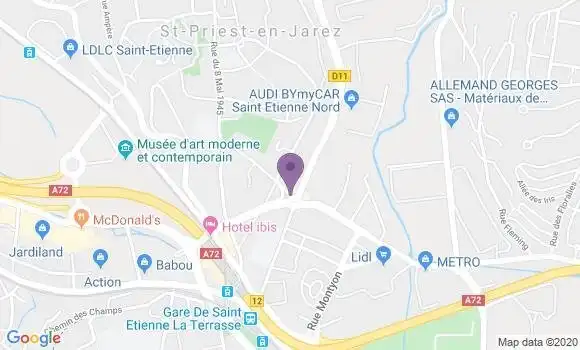 Localisation Restaurant  Le Prétexte