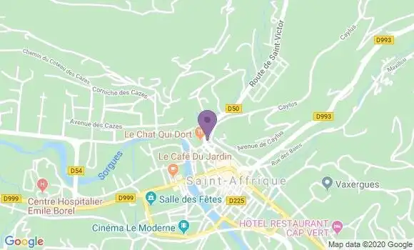 Localisation Restaurant  Le Chat Qui Dort