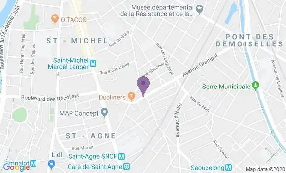 Localisation Bistrot Bistro Crampel