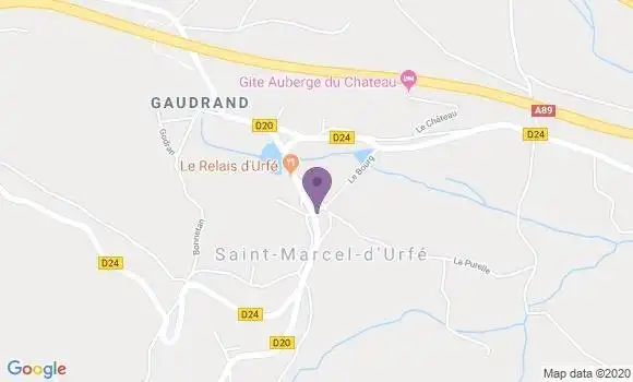 Localisation Restaurant  Le Relais d