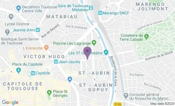 Localisation Restaurant  Le Pery