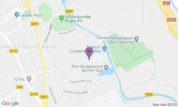 Localisation Restaurant  Le Pré Vert